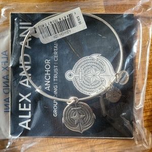 NWT Alex and Ani Anchor Bracelet